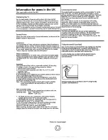 Preview for 2 page of Philips 28PW9512 User Manual