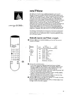 Предварительный просмотр 17 страницы Philips 28PW9513 - annexe 1 (Dutch) Owner'S Manual