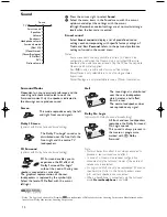 Предварительный просмотр 14 страницы Philips 28PW9528 Manual