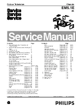 Philips 28PW9528 Service Manual preview