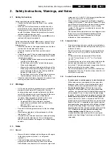 Preview for 5 page of Philips 28PW9528 Service Manual