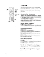 Preview for 22 page of Philips 28PW9623 Owner'S Manual