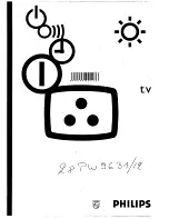 Preview for 1 page of Philips 28PW9631 Manual