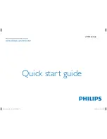 Preview for 1 page of Philips 2908 series Quick Start Manual