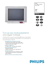 Preview for 1 page of Philips 29PD6932 Specifications