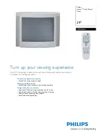 Philips 29PT4630 Specifications preview