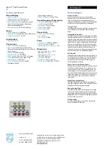 Preview for 2 page of Philips 29PT4641 Technical Specifications