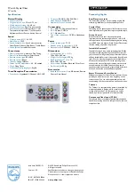 Preview for 2 page of Philips 29PT5026C Specifications