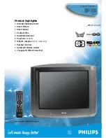 Предварительный просмотр 2 страницы Philips 29PT5324/11R Brochure