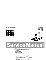 Preview for 1 page of Philips 29PT5445/85 Service Manual