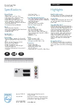 Preview for 2 page of Philips 29PT5458 Specifications