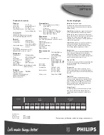 Предварительный просмотр 2 страницы Philips 29PT5515 Product Information