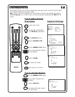 Preview for 14 page of Philips 29PT5673 Instructions For Use Manual