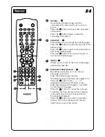 Preview for 24 page of Philips 29PT5683 Instructions For Use Manual