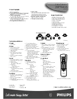 Preview for 13 page of Philips 29PT6415 Specifications