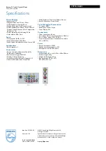 Preview for 3 page of Philips 29PT6446 Specifications