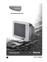 Preview for 1 page of Philips 29PT6961 Instructions For Use Manual