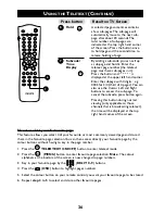 Предварительный просмотр 36 страницы Philips 29PT6961 Instructions For Use Manual