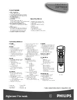 Preview for 16 page of Philips 29PT8004 Specifications