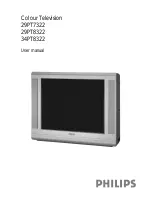 Philips 29PT8322 User Manual preview