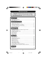 Preview for 2 page of Philips 29PT8420 Operating Instructions Manual