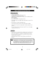 Preview for 3 page of Philips 29PT8420 Operating Instructions Manual