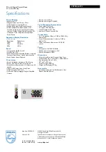 Предварительный просмотр 3 страницы Philips 29PT8667 Brochure & Specs