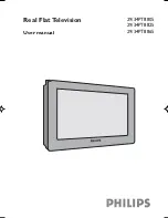 Preview for 1 page of Philips 29PT8805 User Manual