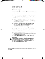 Preview for 2 page of Philips 29PT8811 User Manual