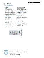 Preview for 3 page of Philips 29PT8836 Specifications