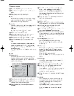 Предварительный просмотр 16 страницы Philips 29PT9009 User Manual