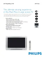 Philips 29PT9221/93R Specifications предпросмотр