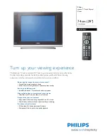 Preview for 1 page of Philips 29PT9457 Specifications