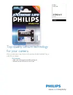 Preview for 1 page of Philips 2CR5 Brochure