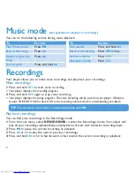 Preview for 13 page of Philips 2GB-FLASH AUDIO PLAYER SA4020 Quick Start Manual