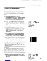 Preview for 37 page of Philips 2SB42 (Dutch) Gebruiksaanwijzing