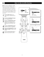 Предварительный просмотр 16 страницы Philips 30 IN WIDESCREEN REAL FLAT HDTV 30PW850H Directions For Use Manual