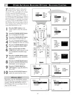 Предварительный просмотр 34 страницы Philips 30 IN WIDESCREEN REAL FLAT HDTV 30PW850H Directions For Use Manual