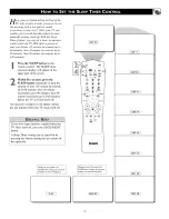 Предварительный просмотр 41 страницы Philips 30 IN WIDESCREEN REAL FLAT HDTV 30PW850H Directions For Use Manual