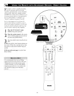 Предварительный просмотр 46 страницы Philips 30 IN WIDESCREEN REAL FLAT HDTV 30PW850H Directions For Use Manual