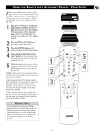 Предварительный просмотр 47 страницы Philips 30 IN WIDESCREEN REAL FLAT HDTV 30PW850H Directions For Use Manual