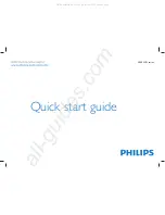 Philips 3000 LDC Series Quick Start Manual preview