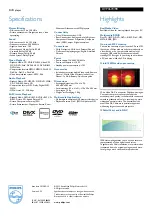 Preview for 2 page of Philips 3000 Series DVP3670/98 Quick Manual