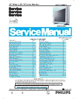 Предварительный просмотр 1 страницы Philips 300WN5QS/97 Service Manual