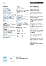 Preview for 2 page of Philips 300WN5VS Brochure