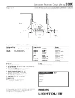 Philips 308X Specification preview