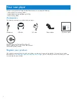 Preview for 4 page of Philips 30GB-PORTABLE MEDIA CENTER PMC7230 User Manual