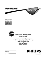 Preview for 1 page of Philips 30PW 8502/37 User Manual