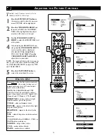 Предварительный просмотр 14 страницы Philips 30PW8520 Directions For Use Manual