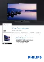 Предварительный просмотр 1 страницы Philips 3108 Series 39PFL3108H/12 Quick Manual